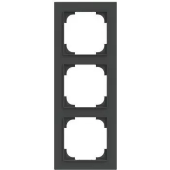 BUSCH-JAEGER 1723-45M Rahmen Dreifach schwarz matt (2CKA001754A4856)