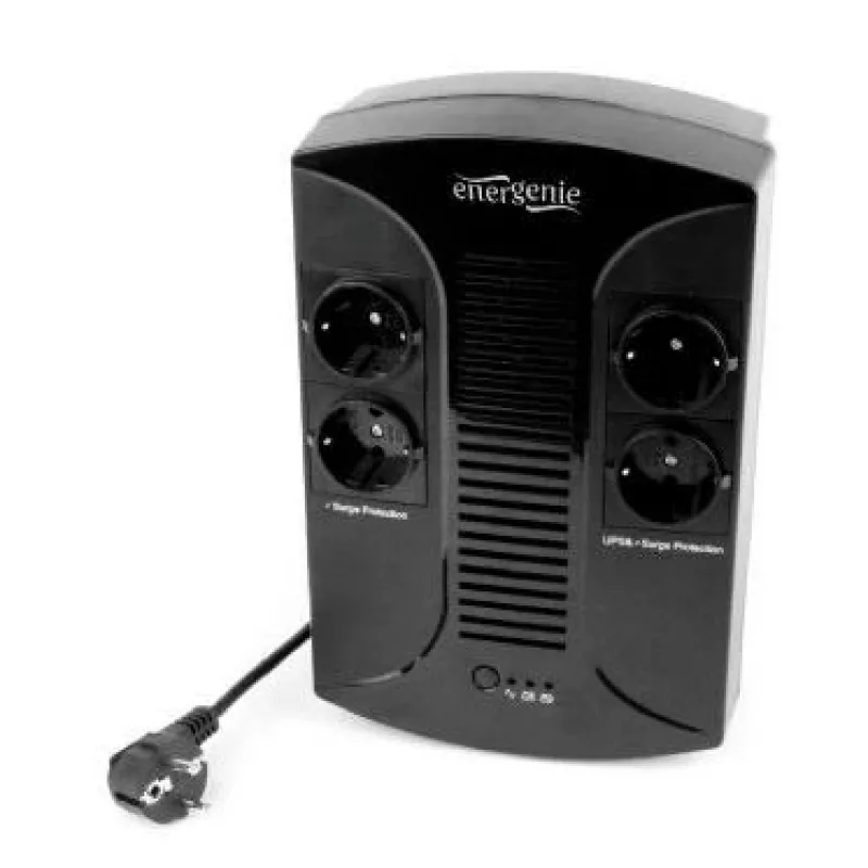 EnerGenie EG-UPS-001 unterbrechungsfreie Stromversorgung (USV) Line-Interactive 0,65 kVA 390 W 4 AC-Ausgänge