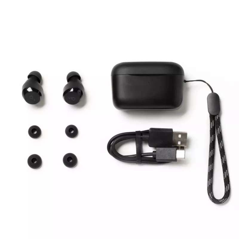 Kabelloses In-Ear-Headset Anker A25i — Bluetooth, intraaural, schwarz