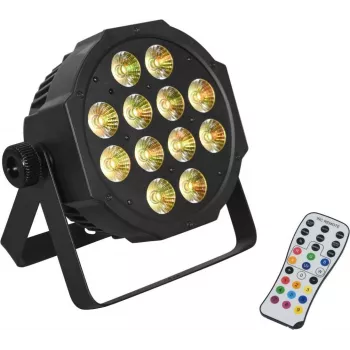 LED-Bodenleuchte EUROLITE SLS-12 QCL 12x4W RGBW — 12x4W RGBW Leuchten, QCL LEDs