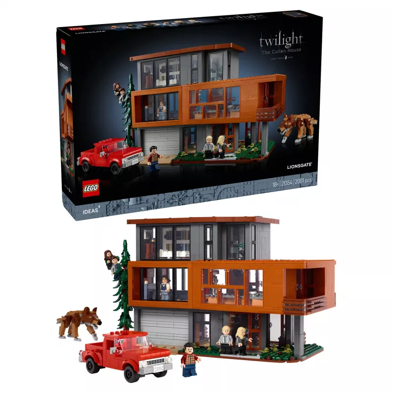LEGO Cullen House 21354 Ideas-Modell – Modellbausatz mit über 1000 Teilen