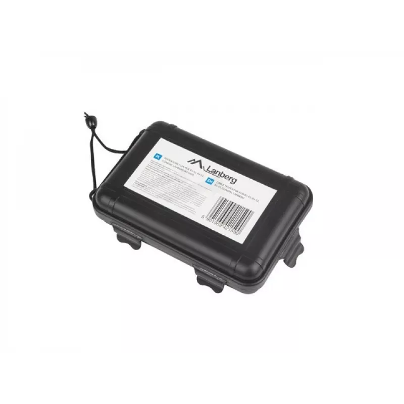 Netzwerkkabeltester Lanberg NT-0404 PoE-Tester Schwarz Blau