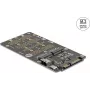 DELOCK Konverter M.2 Key M NVMe SSD auf SFF-8654 und M.2 Key B (Modell 64355)