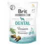 Hundezahnpflege-Snacks Brit Functional Snack Dental Venison 150 g — getreidefrei, hypoallergen, Protein 26%
