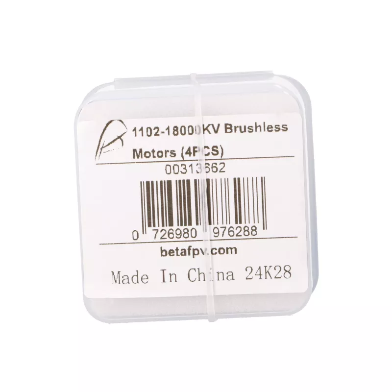 Brushless-Drohnenmotorset BETAFPV 1102 18000KV, 4 Stück, 45 mm Statorlänge
