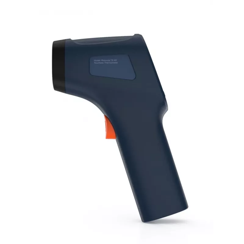 Berührungsloses Thermometer Motorola TE-93 Blau Stirn AA-Batterie
