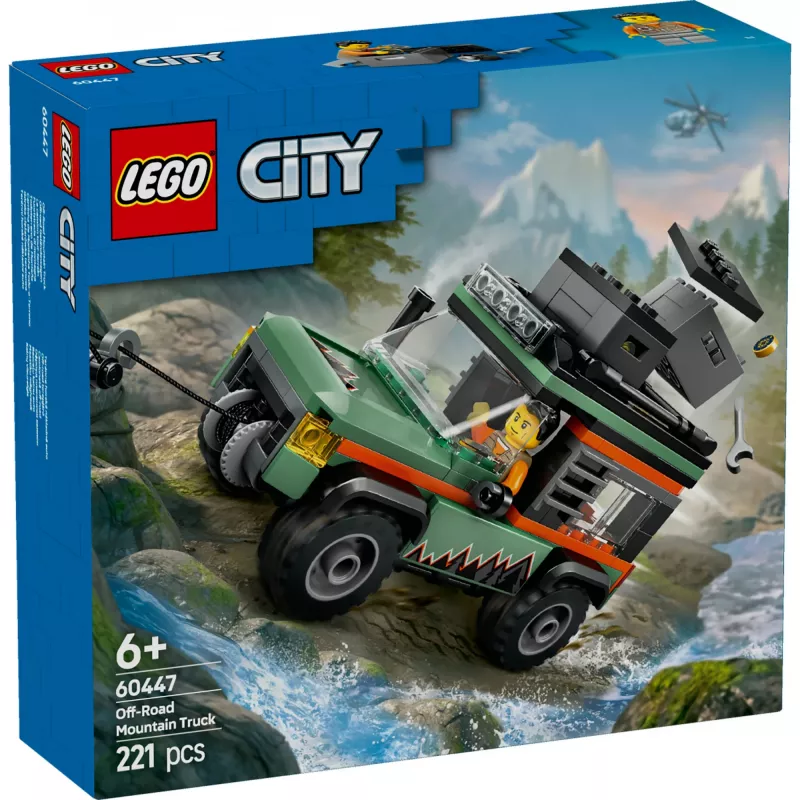LEGO City Offroad-SUV 4x4 Bauset 60447 — 221 Teile, 1 Minifigur, ab 6 Jahren