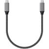 USB-Kabel Satechi ST-U4C25M USB4 Gen 3x2 0,25 m Schwarz Grau