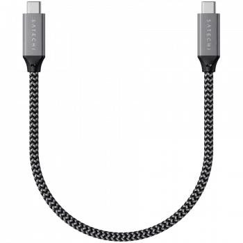 USB-Kabel Satechi ST-U4C25M USB4 Gen 3x2 0,25 m Schwarz Grau