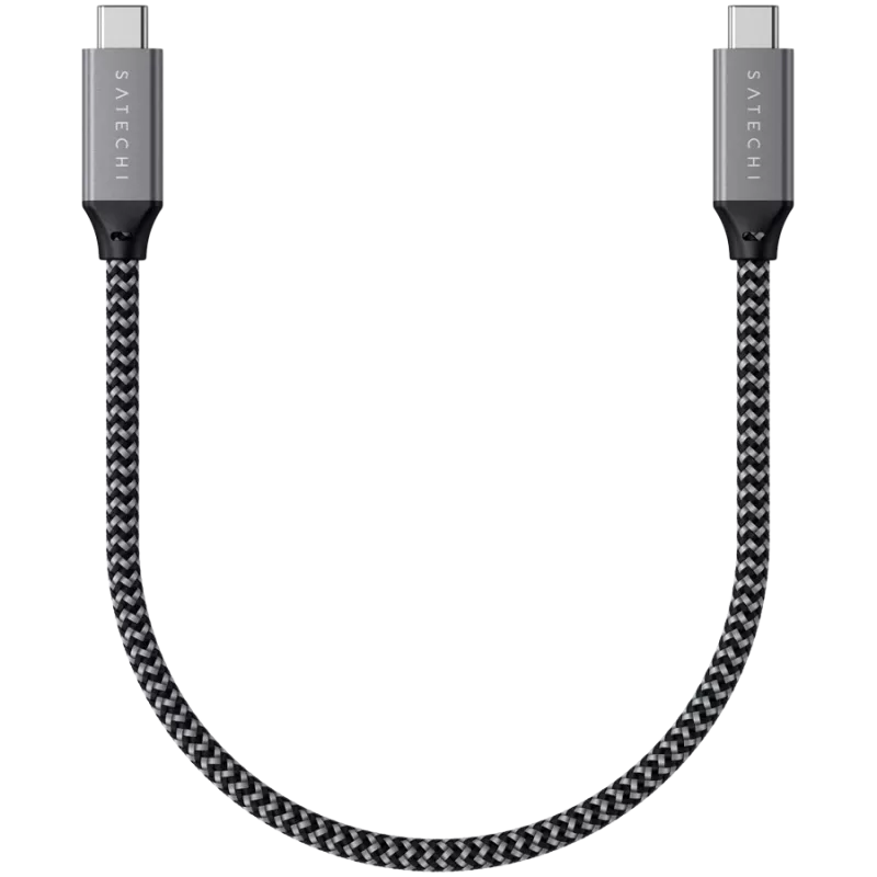 USB-Kabel Satechi ST-U4C25M USB4 Gen 3x2 0,25 m Schwarz Grau