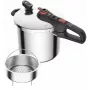 Schnellkochtopf Tefal Secure 8 L – Kochtopf für den Herd, 8‑Liter Fassungsvermögen, Sicherheitsdeckel