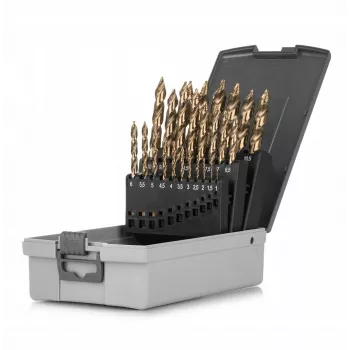 Bohrer-Set Smart365 SM-24-KPL25, 25 Stück, Größen 1–13 mm in 0,5-mm-Schritten