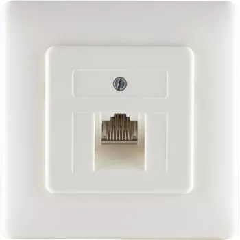 Wandsteckdose ShiverPeaks 74221 — UAE 1x8 Anschluss mit Metallrahmen