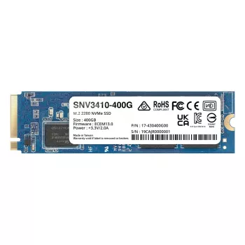 SSD-Festplatte Synology 400 GB M.2 PCI Express 3.0 NVMe SNV3410