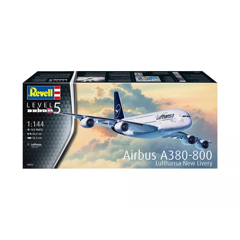 Fertigmodell Revell Airbus A380-800 Lufthansa New Livery