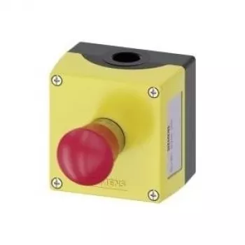 Siemens Pilzdrucktaster im Gehäuse 500 V 1 Öffner SIRIUS ACT 3SU1851-0NA00-2AA2 IP69K 1 Stück (3SU1851-0NA00-2AA2)