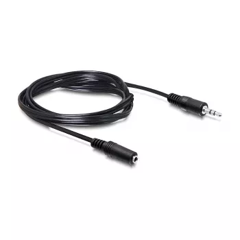 Audiokabel DeLOCK 84002 3m 3,5mm Schwarz
