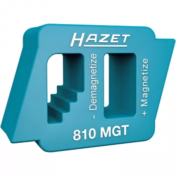 Hazet Magnetisierer/Entmagnetisierer 810MGT – kompaktes Handwerkzeug zum Magnetisieren und Entmagnetisieren von Spitzen