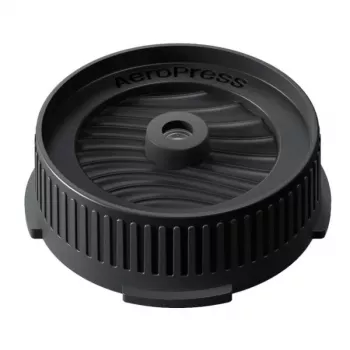AeroPress Flow Control Filter Cap Kaffeemaschinenabdeckung Schwarz