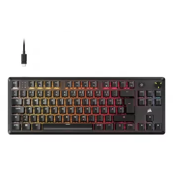 CORSAIR K70 Core TKL USB RGB LED mechanische Gaming-Tastatur, schwarz