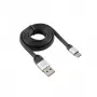 Sbox USB 2.0-Type-C/2.4A schwarz/silber 1,5 m