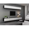 Cama Wohnzimmer-Schrankset VIGO 13 schwarz/weiß glänzend