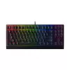 Mechanische Gaming-Tastatur Razer SchwarzWidow V3 Tenkeyless — USB, QWERTY US, Razer Gelb Switches, RGB-Hintergrundbeleuchtung, schwarz