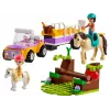 LEGO Friends Pferde- und Ponyanhänger-Tierspielzeug-Set 42634