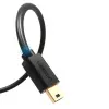 Ugreen USB-Kabel - Mini-USB 480 Mbit/s 3 m US132 (schwarz)