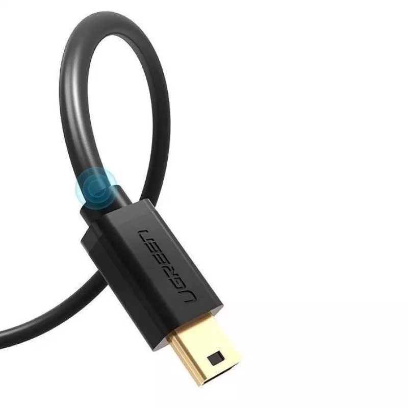 Ugreen USB-Kabel - Mini-USB 480 Mbit/s 3 m US132 (schwarz)