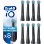 Ersatz-Zahnbürstenköpfe Oral-B IOUR8BK 8er-Pack, schwarz