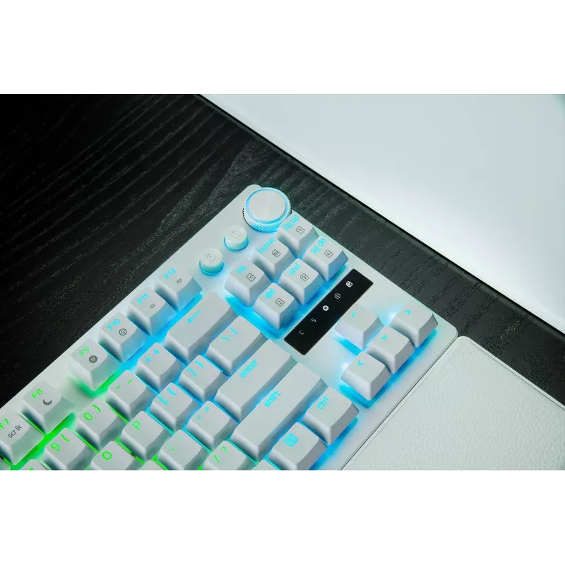 Razer Huntsman V3 Pro Tenkeyless 8KHz | Gaming-Tastatur | Kabelgebunden | US | Weiß | Razer Analog Optical Switch Gen-2