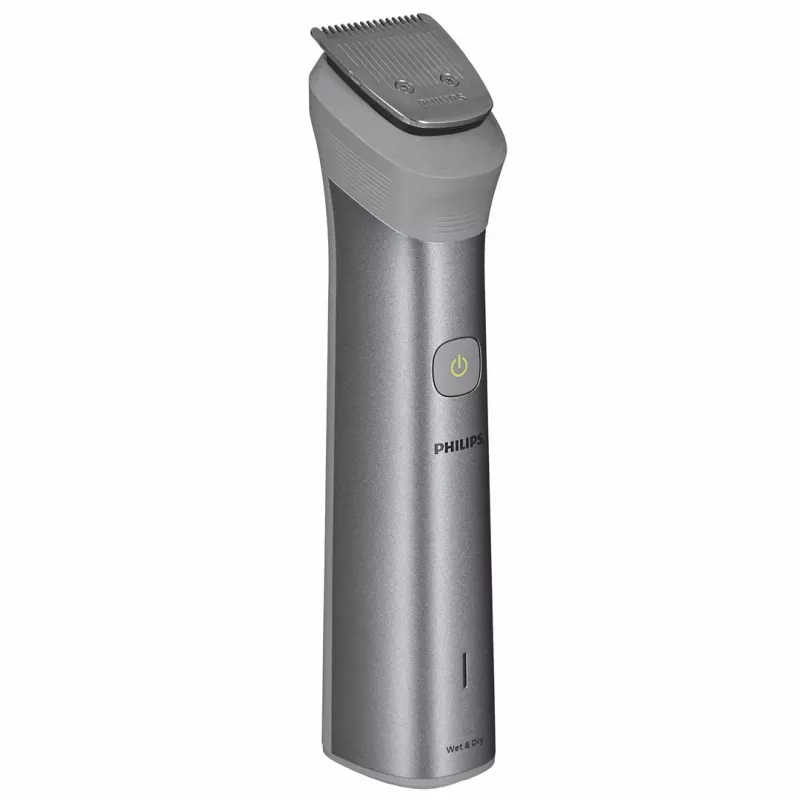 Philips All-in-One Trimmer MG5940/15 Series 5000, Stainless steel, 0.5 mm, 1.6 cm, 1 mm, Beard, Ear, Nose, Batterie