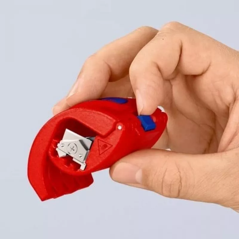 KNIPEX manueller Rohrschneider für PVC und Dichtmuffen