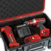 Werkzeugkoffer Einhell E-Case S-F Schwarz Rot