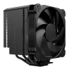 Jonsbo HX6250 Prozessor-Kühlkörper/Radiator 14 cm Schwarz 1 Stk.