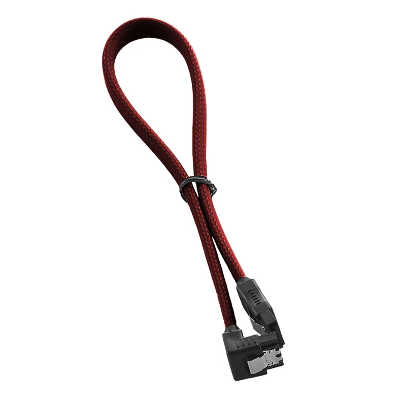 ModMesh SATA-3-Kabel im rechten Winkel 30 cm – blutrot – Kabel – Digital/Daten (CM-CAB-RSAT-N30KBR-R)