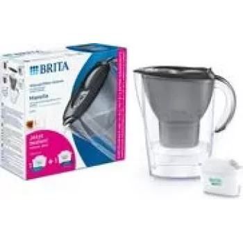 Wasserfilterkanne BRITA Marella Graphite mit 1 ALL-in-1 Kartusche und 1 Extra Lime Kartusche