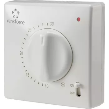 Raumthermostat Renkforce TR-93 programmierbar, Temperaturbereich 5–30°C