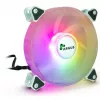 INTER-TECH Argus RGB-Lüfter-Set RS-06 120 mm 3er-Pack Weiß ARGB mit Controller