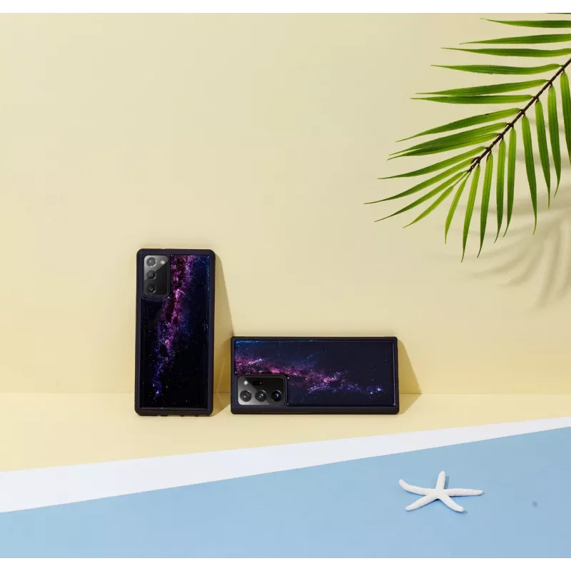 Schutzhülle iKins für Samsung Galaxy Note 20 — Milky Way Schwarz