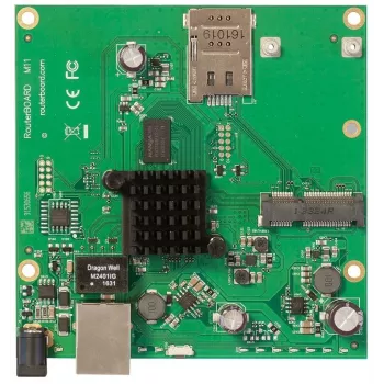 Mikrotik RBM11G Kabelgebundener Router Schwarz, Grün, Grau