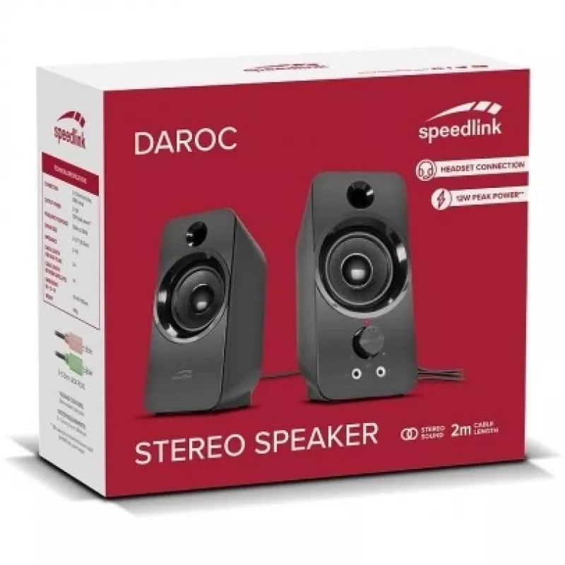LAUTSPRECHER SPEEDLINK DAROC 6 W