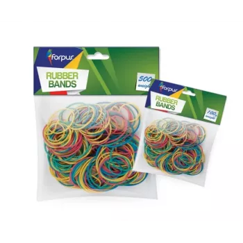 Gummiband Forpus FO80105 Mehrfarbig 100g Blister