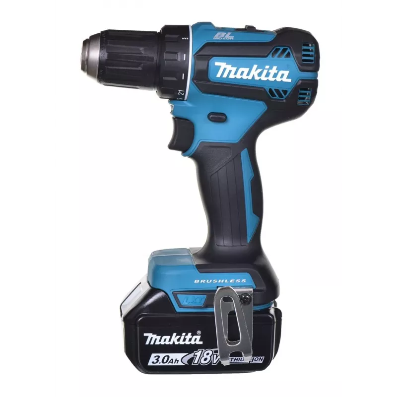 MAKITA DDF485RF3J Bohrmaschine 3x 18V 3Ah
