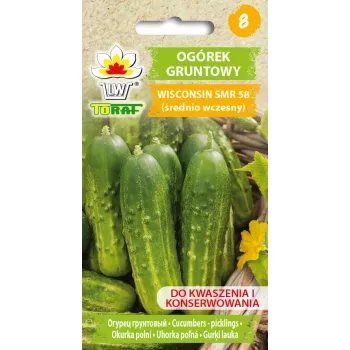 Wisconsin Gurke SMR 58 Toraf Gemüsesamen, 5g Packung