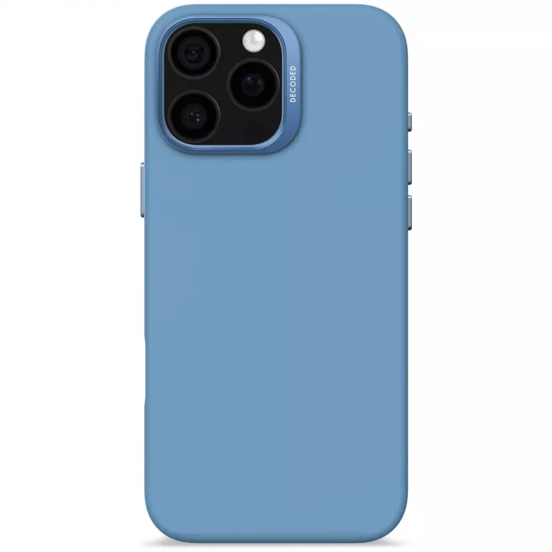 Decoded Silikon Case Hülle Apple iPhone 16 Pro Max 17,5 cm Blau