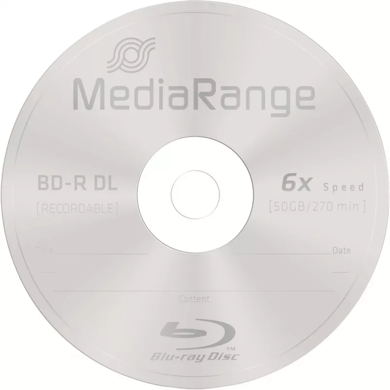 BD-R Disc MediaRange MR507