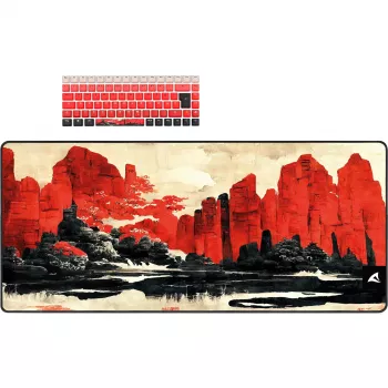 Mechanische Gaming-Tastatur Sharkoon SKILLER SGK50 S3 Rot/Schwarz mit RGB-Beleuchtung