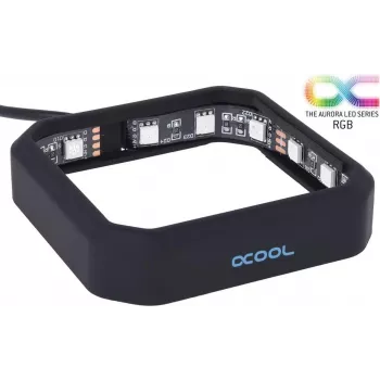 Alphacool Aurora XPX RGB Rahmen - Schwarz (12893)